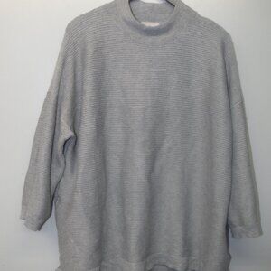 EUC Evolution Mock Neck Swing 3/4 Sleeve Sweater, Size XXL